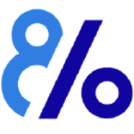 8% logo