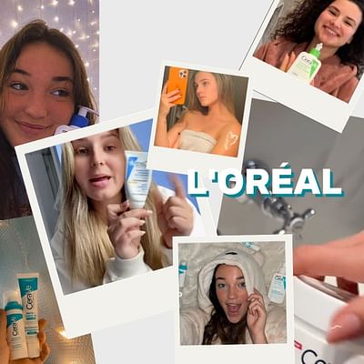 L'Oréal - CeraVe - Réseaux sociaux