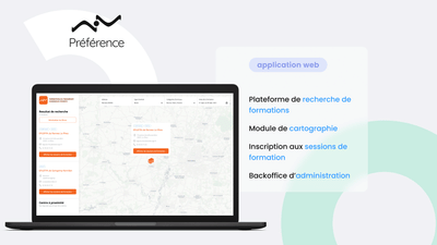 Plateforme recherche de formations - Création de site internet