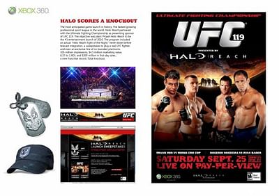 REACH PRESENTS UFC 119 - Diseño Gráfico