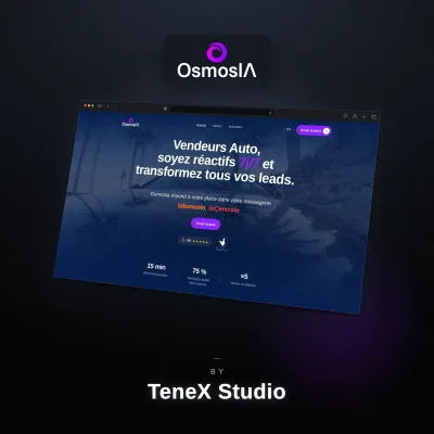 Osmosia - Agents IA - Création de site internet