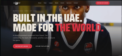 MixRim Global - Premium Sports Platform & Brand Website - Digital Strategy