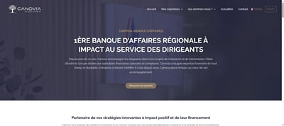Canovia : plateforme de gestion de groupements fonciers viticoles - Application web
