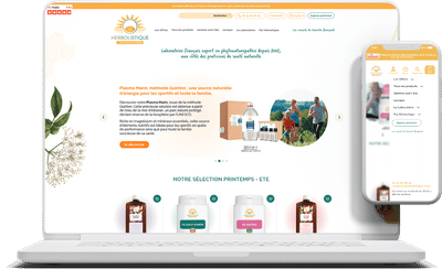 LABORATOIRE HERBOLISTIQUE : prestashop - SEO - SEA - E-commerce