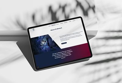 IO Biotech – Website for a phase 3 Biotech company - Création de site internet