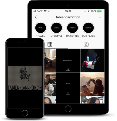 Gestion Instagram : Fabien Carrichon - Social Media