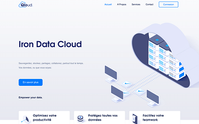 Iron Data Cloud - Création de site internet