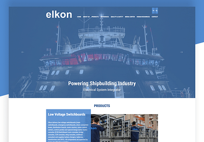 Elkon - Website Creation