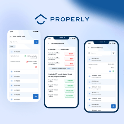 Properly SaaS Web Application - Application web