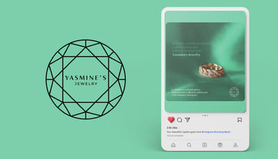 Yasmine's Jewelry - Social Media Marketing & Google Ads - Réseaux sociaux