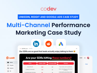 CoDev Case Study - 7x Leads, 87% Lower CPL & $100K in Pipeline - Online Advertising