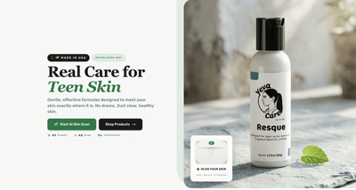 AI Skin Care Analyze - Webanwendung
