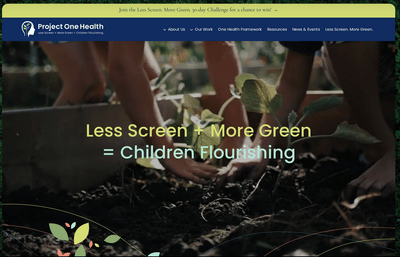 Project One Health Website - Web Application