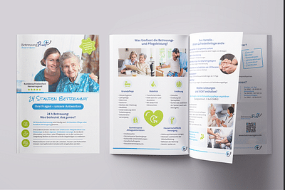 A5 brochure design - Grafikdesign