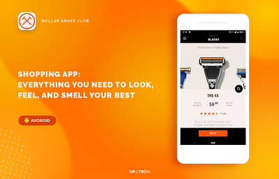 Dollar Shave Club case study - Application mobile