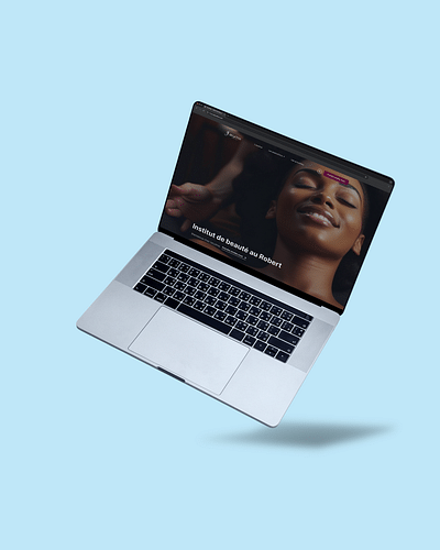 Jerydriss site web moderne pour institut de beauté - Design & graphisme