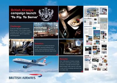 TO FLY. TO SERVE - Werbung