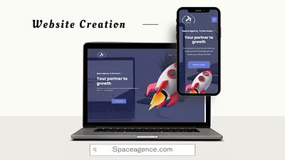 Website creation for a digital agency - Mobile App