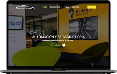 Automoción y Servicios Coria - Webseitengestaltung