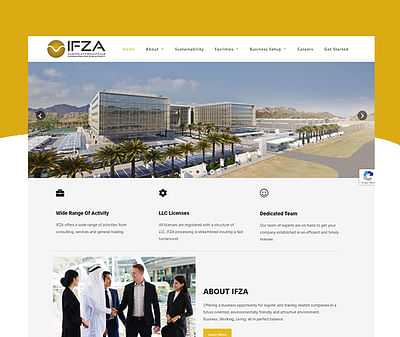 IFZA - Work 14 - Application mobile