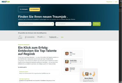 Regijob: Die Jobplattform für die Zukunft der Rekrutierung - Design & graphisme