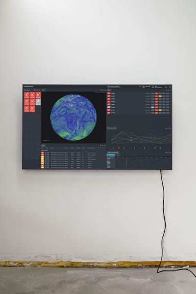 Real-time satellite control dashboard - Ergonomie (UX/UI)