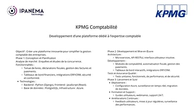 Plateforme expertise comptable B2B - Software Development