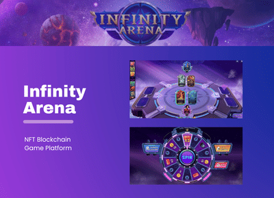 Infinity Arena – NFT Blockchain Gaming Platform - Développement de Jeux