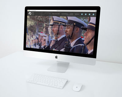 Site internet Wordpress Profil Grand Large - Réseaux sociaux