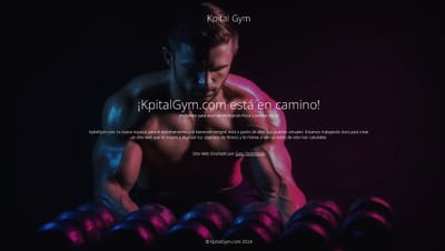 KpitalGym.com | Espacio para el bienestar integral - Création de site internet