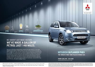 Marketing campaign for Mitsubishi - Werbung