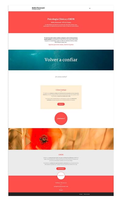 Página web psicología - Branding y posicionamiento de marca