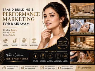 Building Kairavam’s Online Presence Through Smart Digital Strategies - Réseaux sociaux