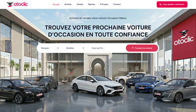 Création Site Web & SEO - Otoclic - Website Creation