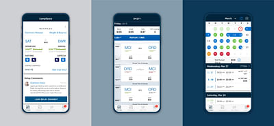 Republic Airways Mobile App Development - Ergonomie (UX/UI)