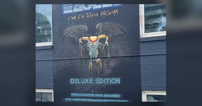 The Eagles "One of These Nights" Hand-Painted Mural - Outdoor Reclame