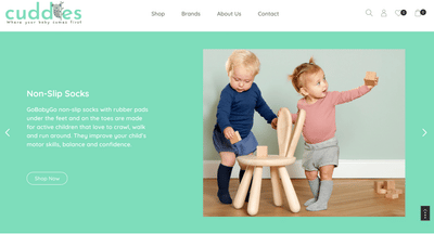 Ecommerce website creation- cuddles-jo.com - E-commerce