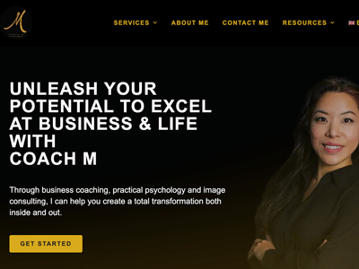 Building Coach M's Bilingual Business Website - Estrategia digital