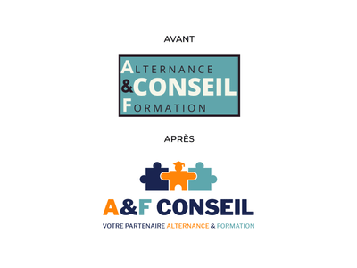 Identité visuelle Alternance & Formation Conseil - Grafikdesign