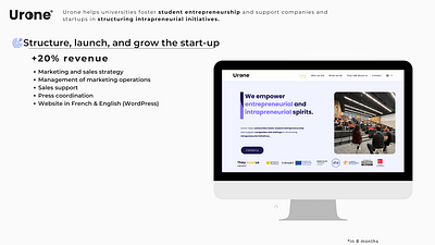 Structure, lancement et croissance de la start-up - Marketing