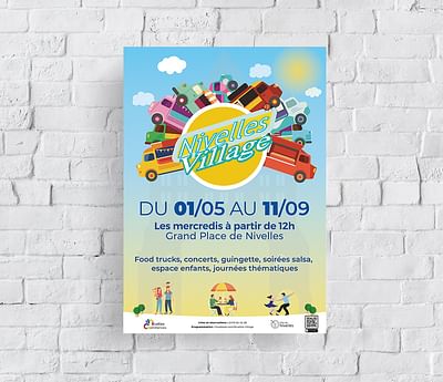 Nivelles Village 2024 - Design & graphisme