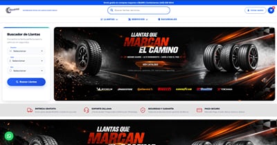 Tire eCommerce with Quote Builder – Dillama - E-commerce