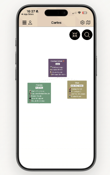 Contact Mind - Application mobile