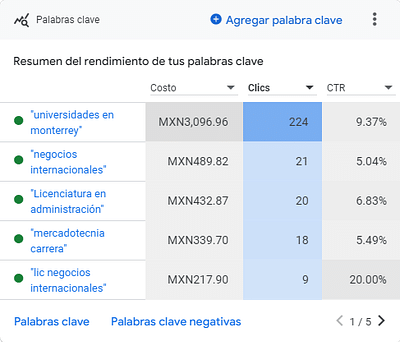 SEM case - Référencement naturel