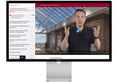 Ivan Ivanovich Academy — LMS a medida Academia de protección ejecutiva - Website Creation