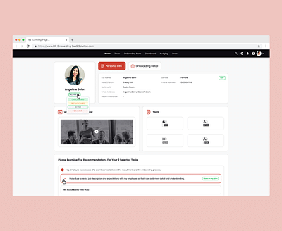 HR Onboarding SaaS Solution - Web Application