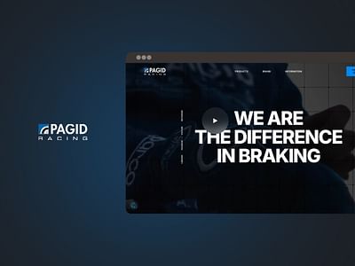 Pagid Racing • Webflow Webseite - Webseitengestaltung