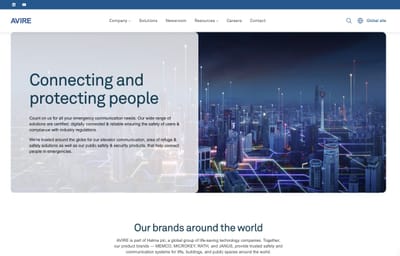 Avire - Création de site internet