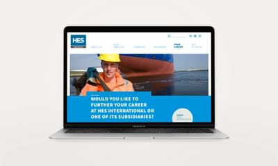 Restyling huisstijl en ontwerp communicatiemiddelen HES International - Image de marque & branding