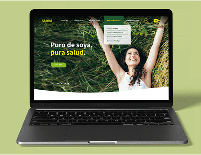 Website | Nutrioli® - Grafikdesign